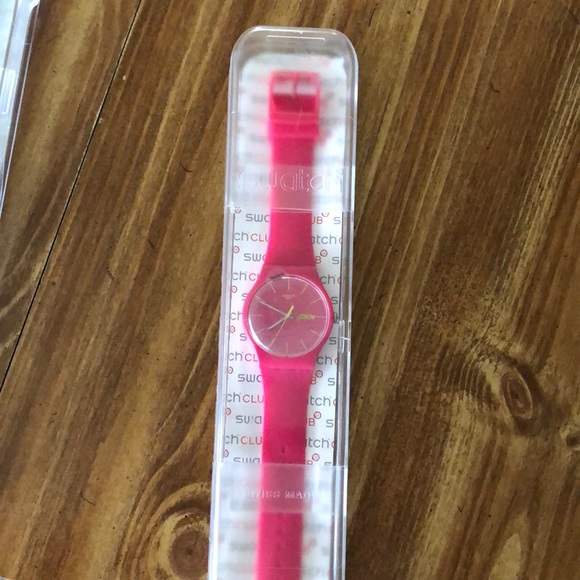 NITB Waterproof VINTAGE 1980s Swatch. Pink - Picture 2 of 5